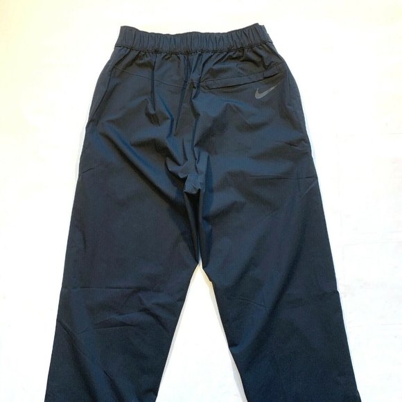 Nike Hypershield Waterproof Golf Pants Womens XS Rain Lined Ankle Zip Black NEW - Picture 6 of 12